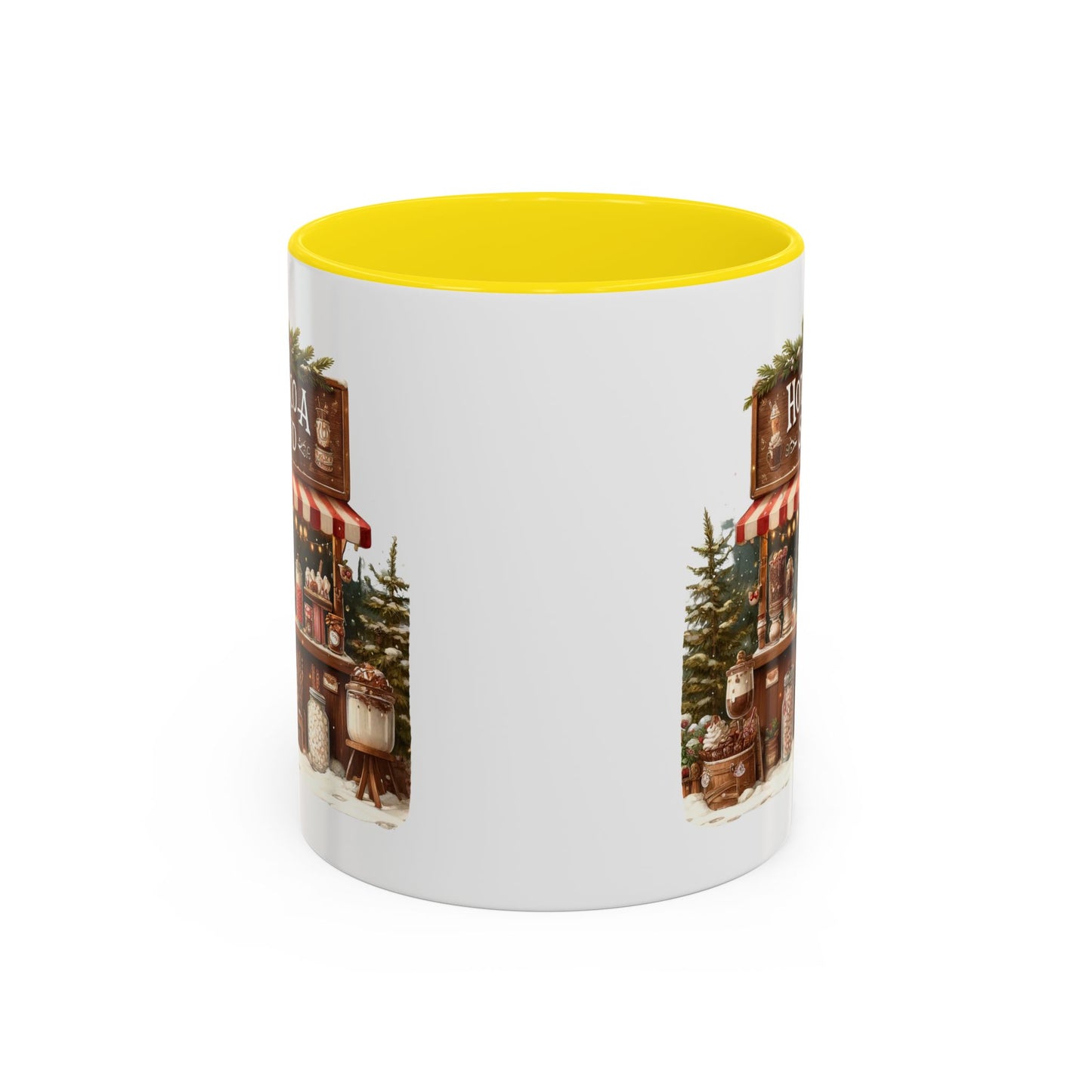 Christmas Mug - Hot Cocoa Stand White Text