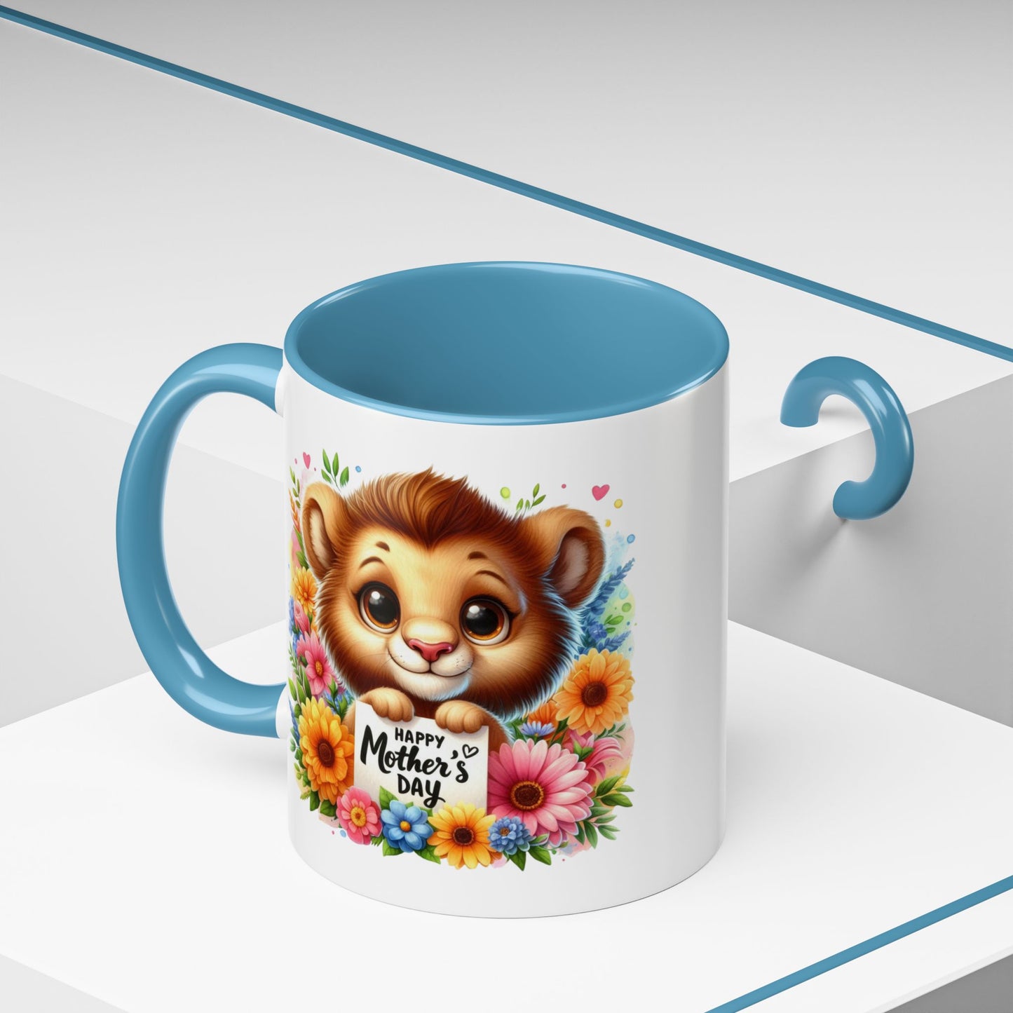 Mother's Day Mug - Happy Mother's Day Lion