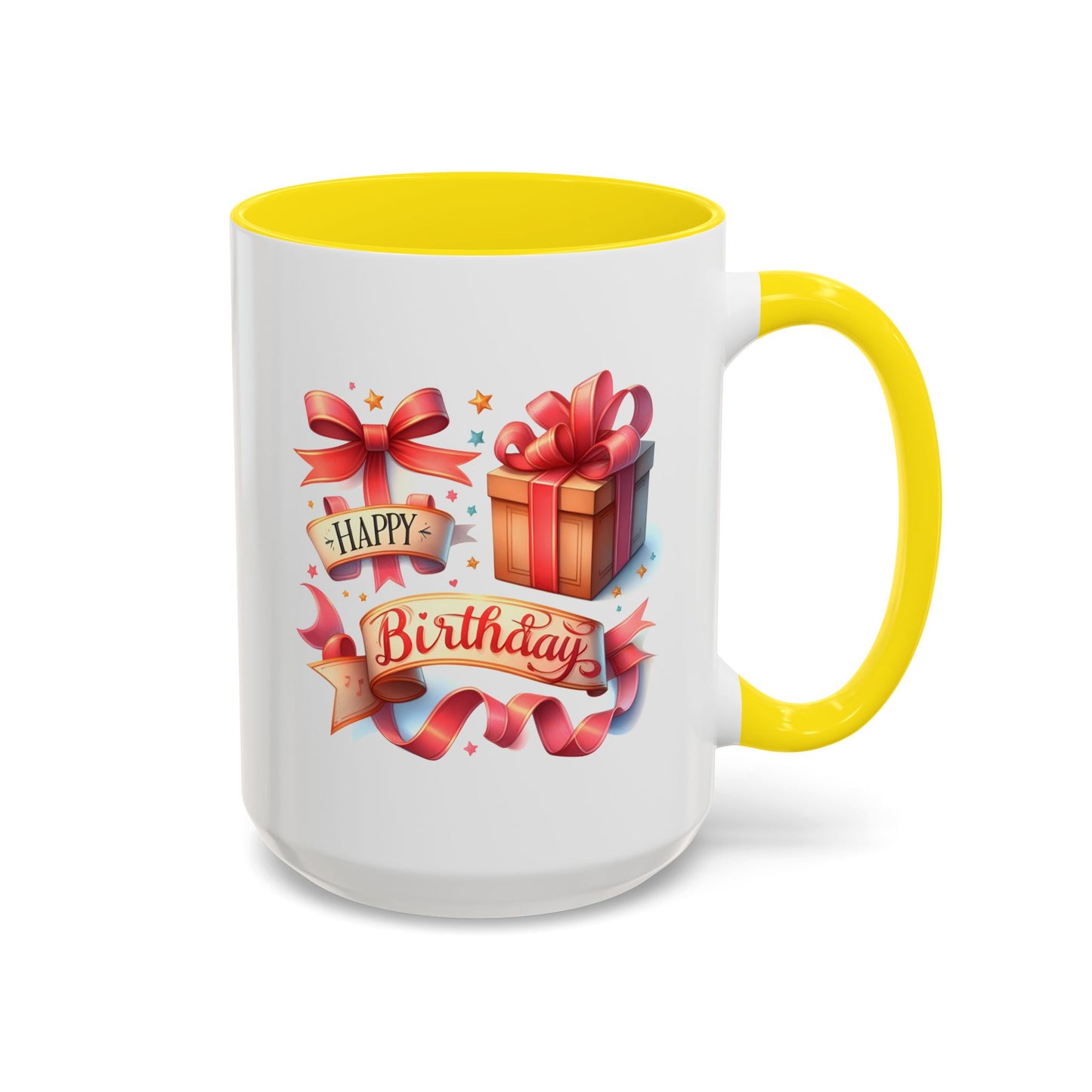 Birthday Mug - Present Ribbon