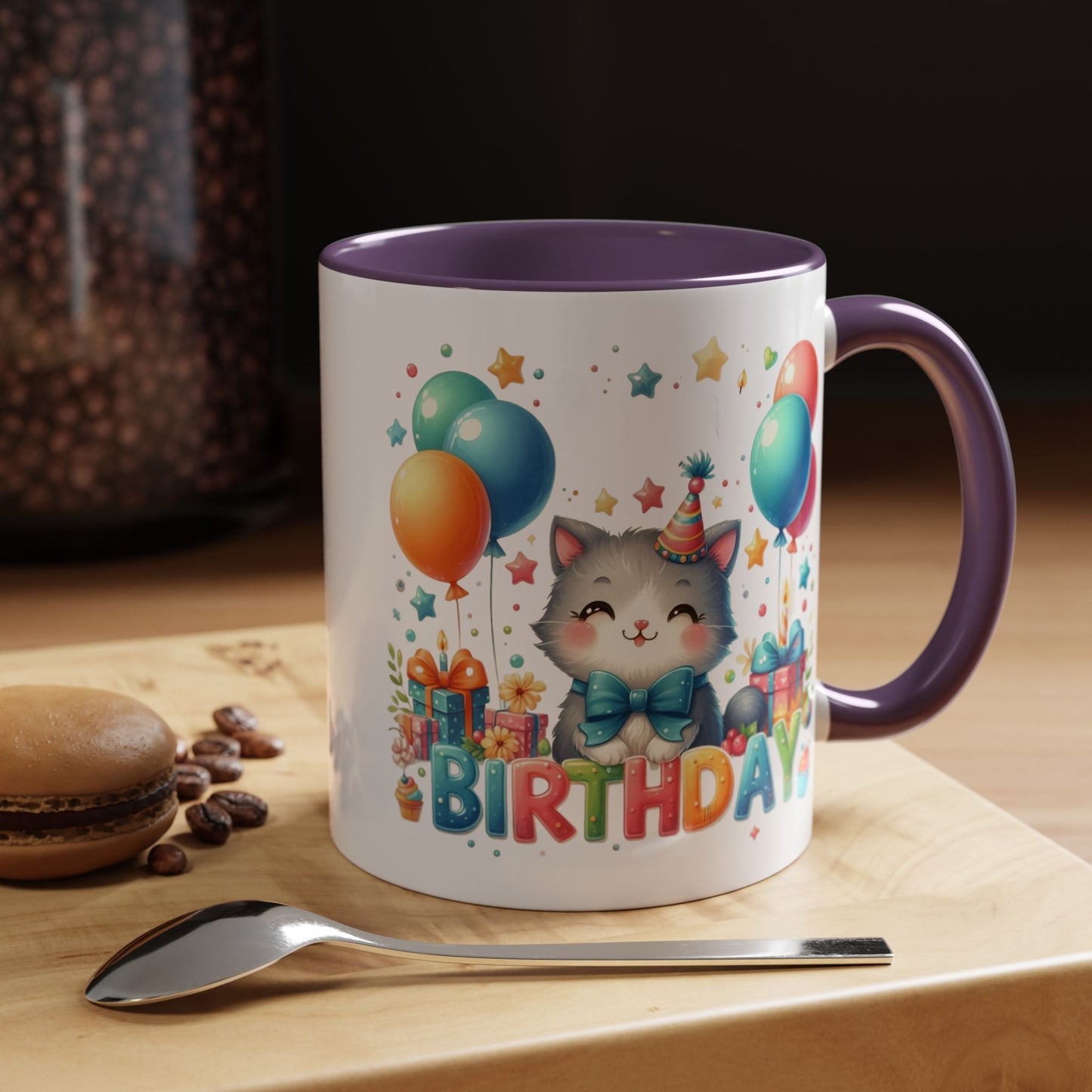 Birthday Mug - Birthday Kitty