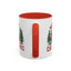 Christmas Mug - Merry Christmas Red & White Camper