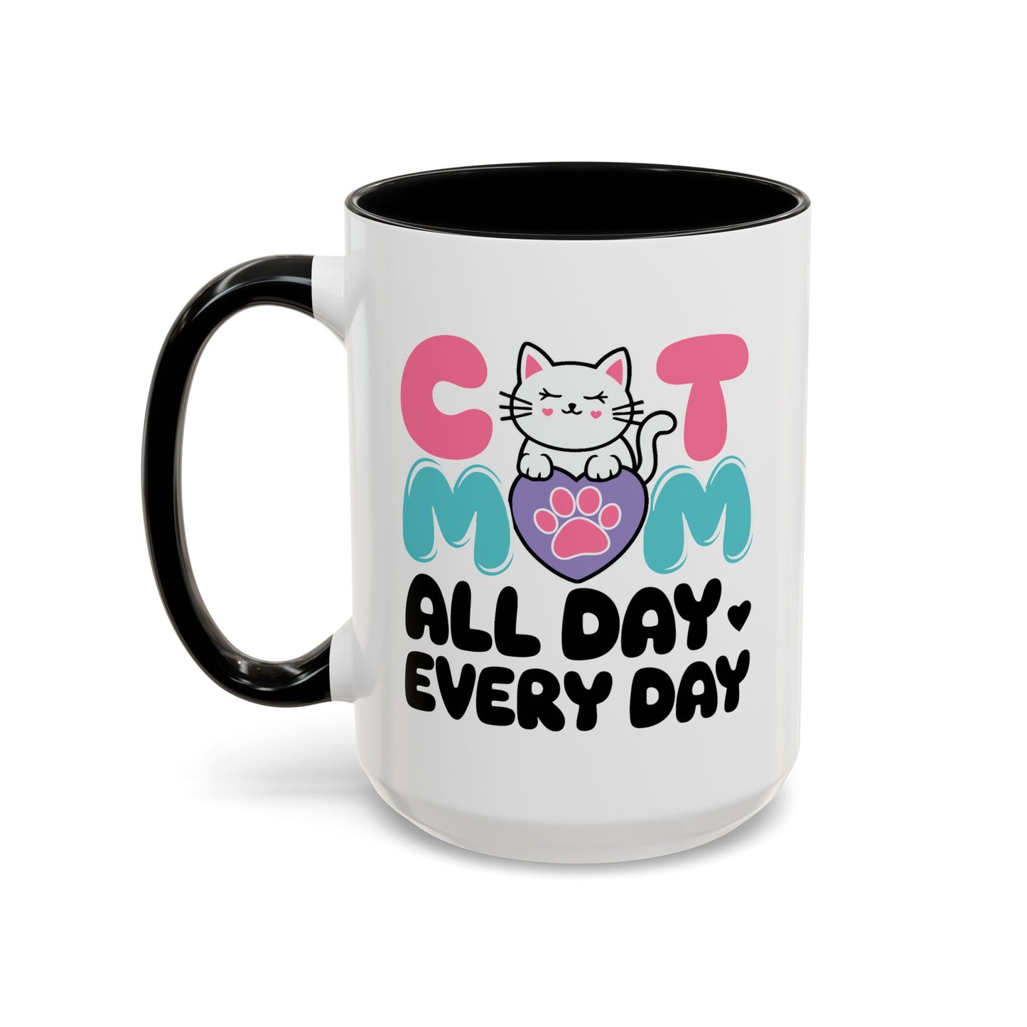 Animal Mug - Cat Mom All Day