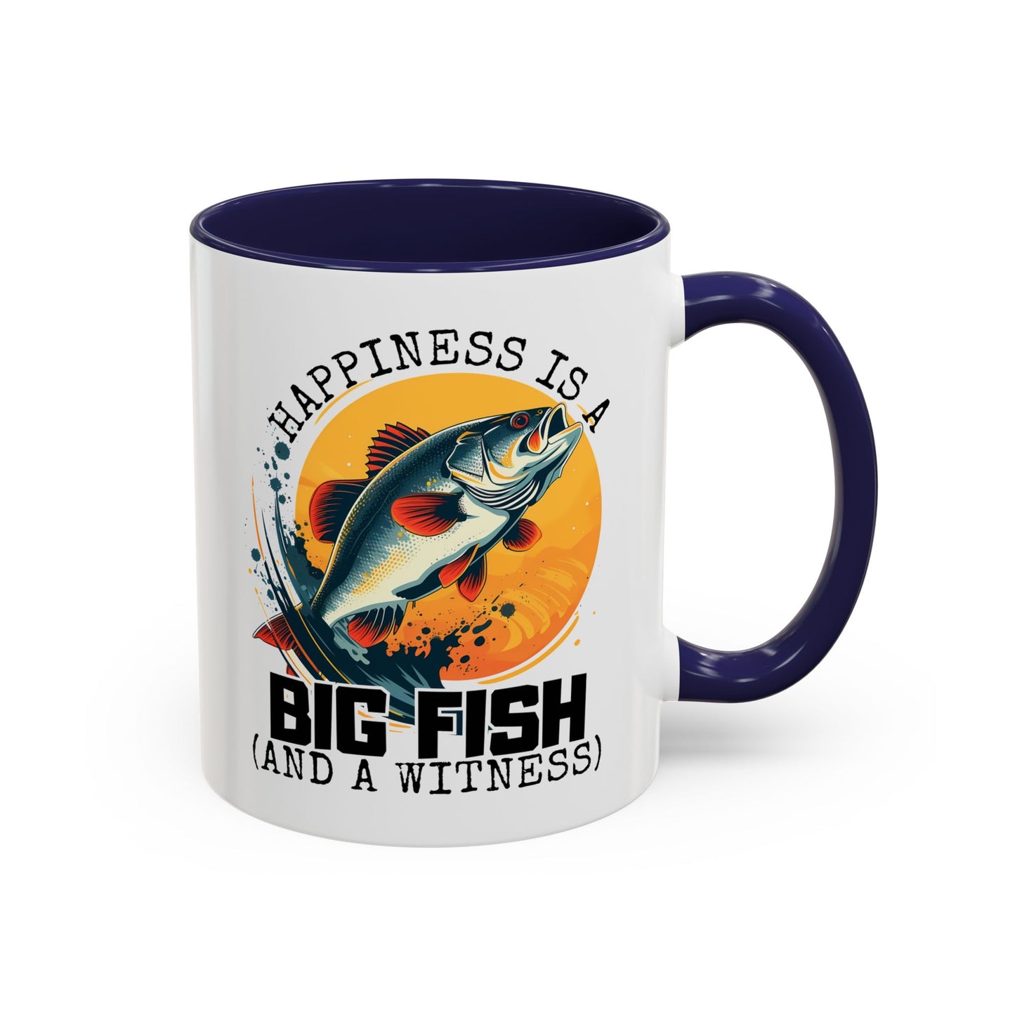 Adventure Mug - Happiness Is A Big Fish