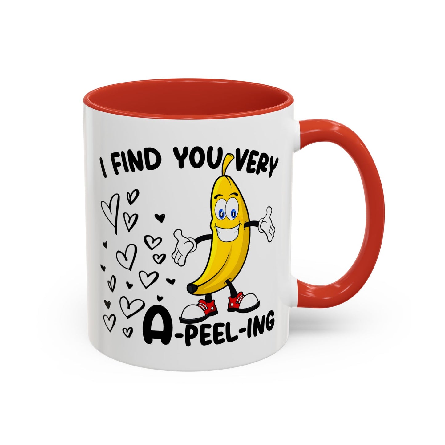 Adult Mug - I Find You Very A-Peel-Ing