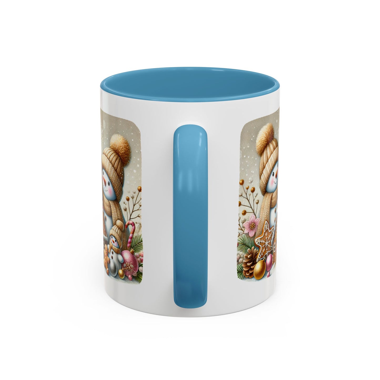 Christmas Mug - Gingerbread Snowman Family 2