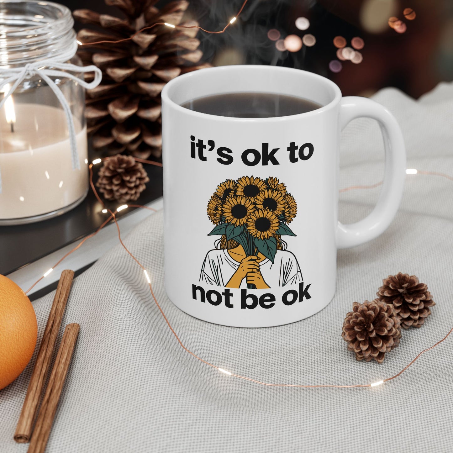 Wellness Mug - Sunflowers