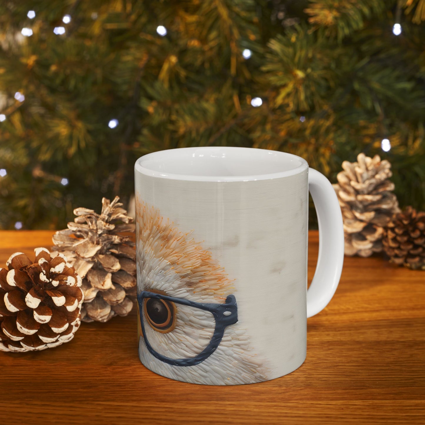 Artistic Mug - Felted Owl