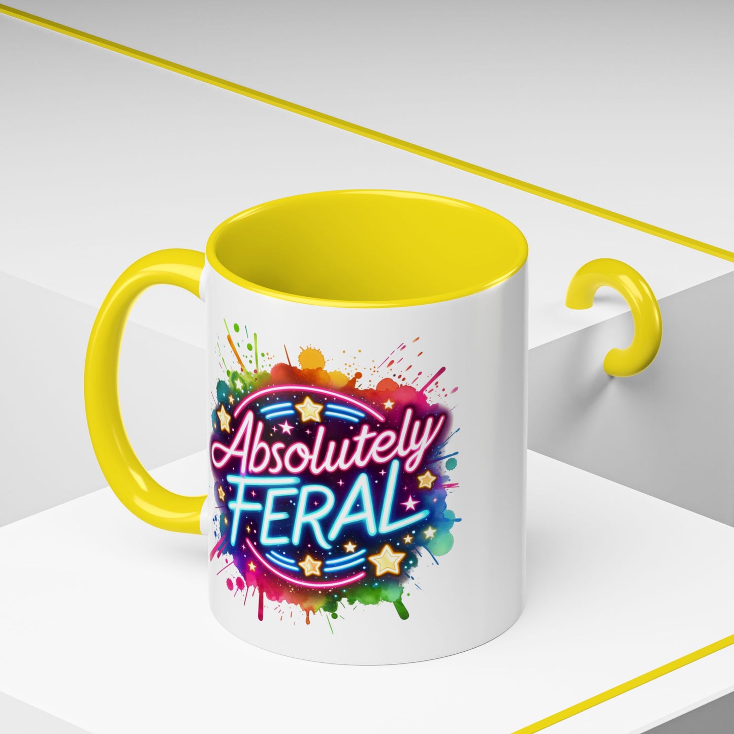Humor Mug - Absolutely Feral