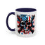 4th of July Mug - Skull With American Flag