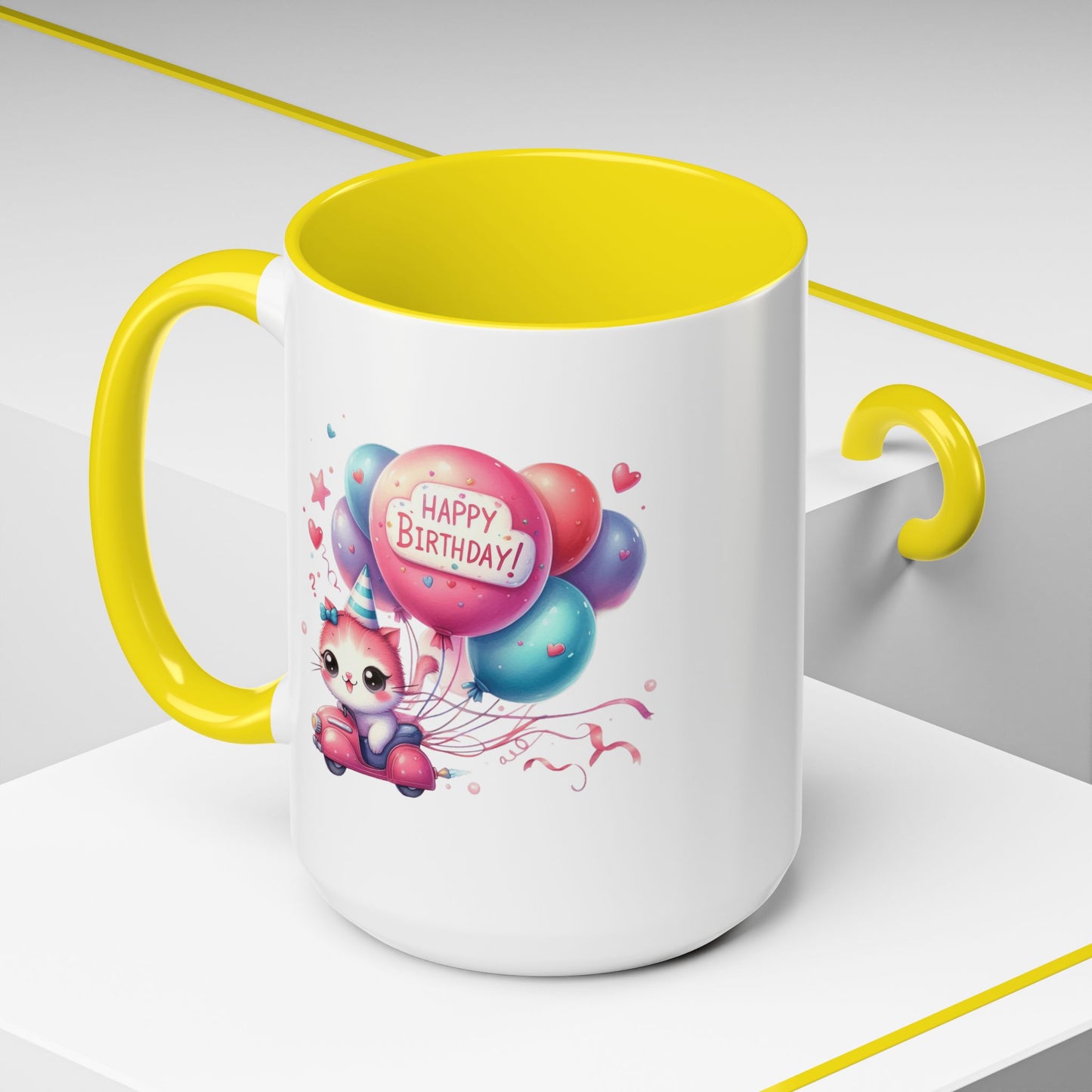 Birthday Mug - Happy Birthday Kitty 3