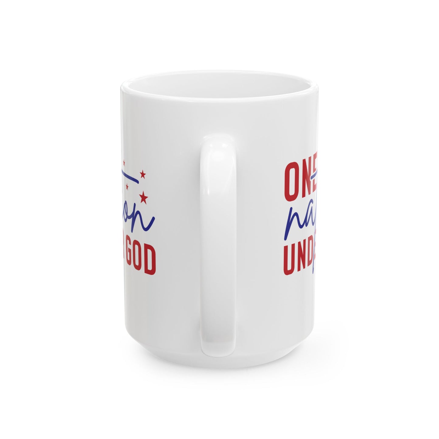 4th of July Mug - One Nation Under God Patriotic
