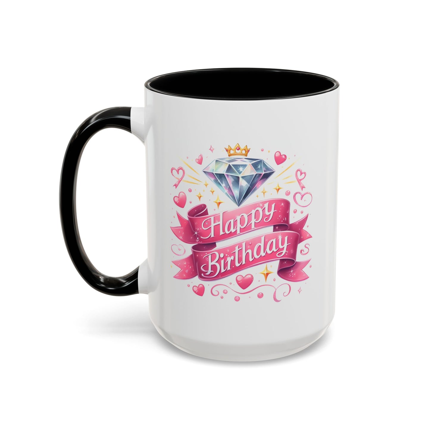 Birthday Mug - Diamond Crown