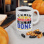 Motivation Mug - It Always Seems Impossible Until It's Done Stars
