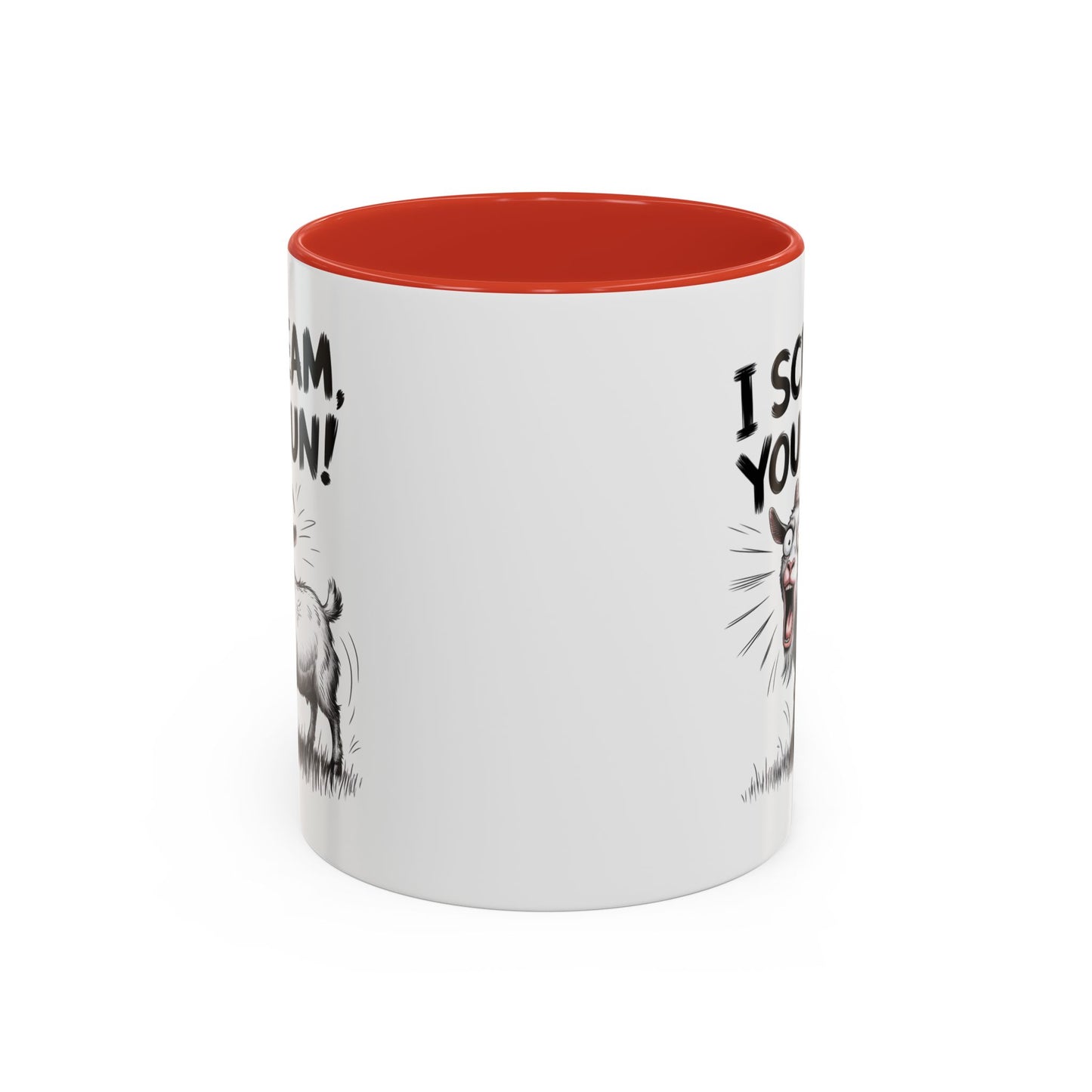 Humor Mug - I Scream, You Run