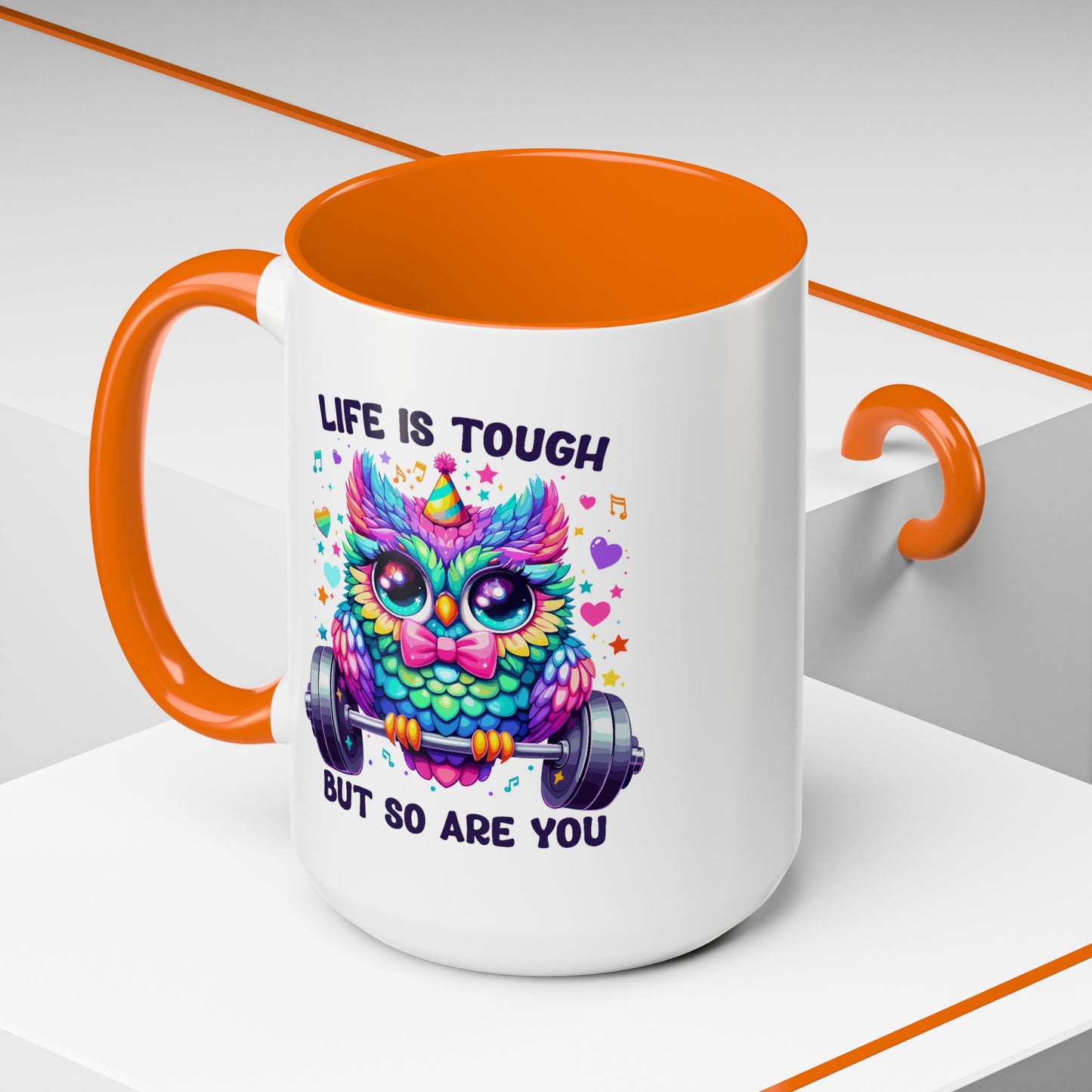 Wellness Mug - Life Is Tough Owl