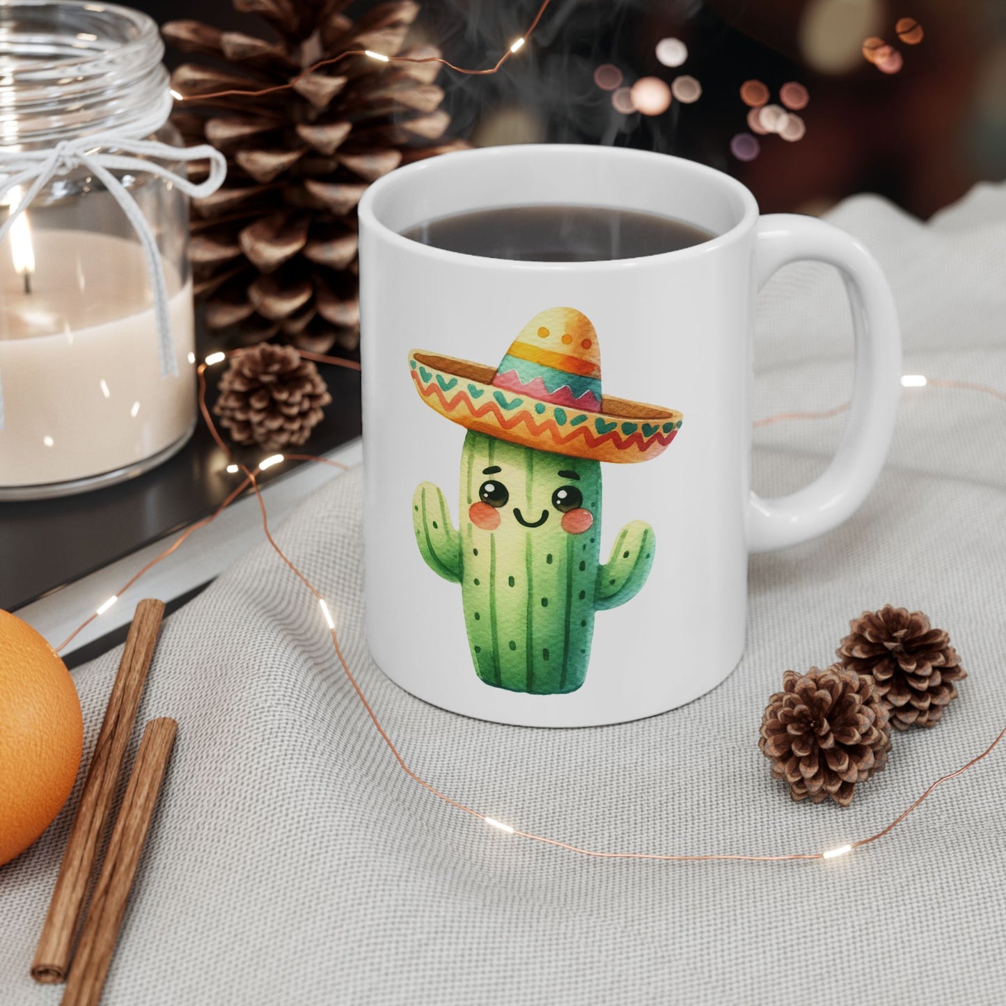 Artistic Mug - Cute Cactus 1