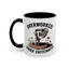 Humor Mug - Overworked and Under Caffeinated