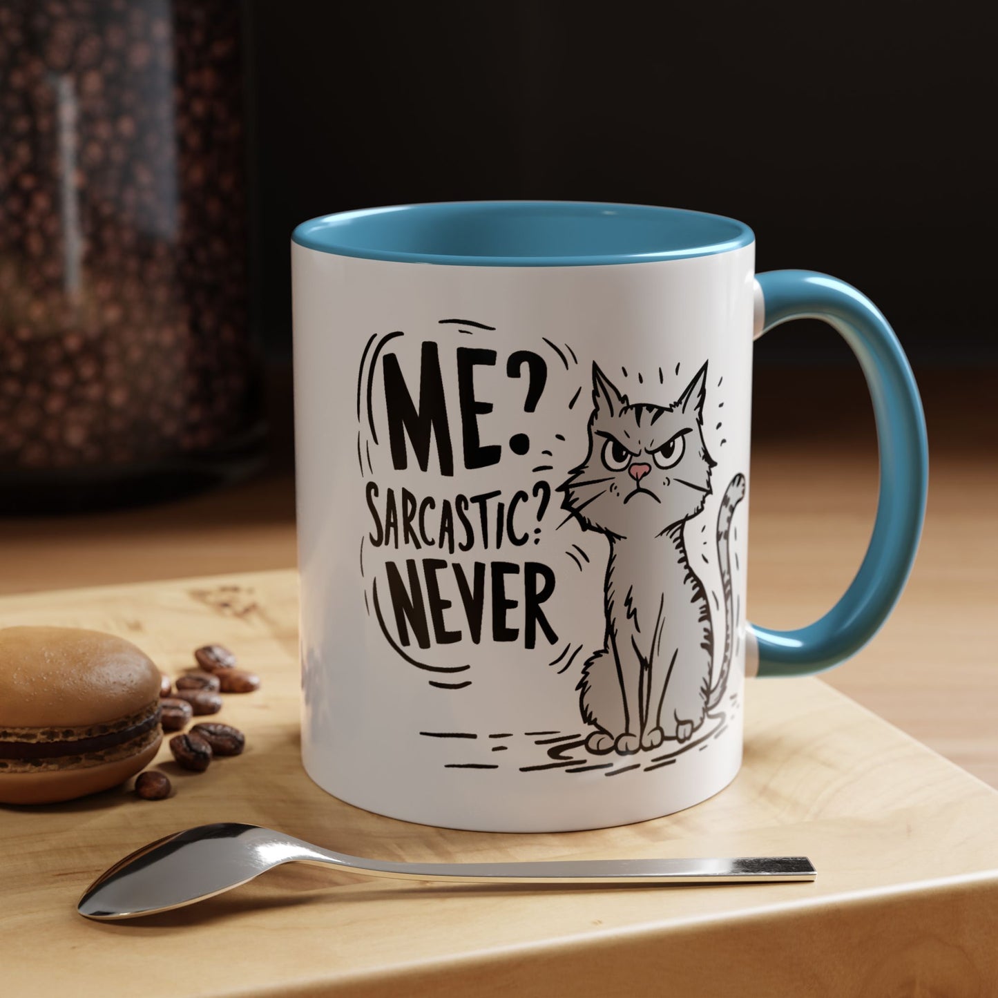 Animal Mug - Me? Sarcastic? Never