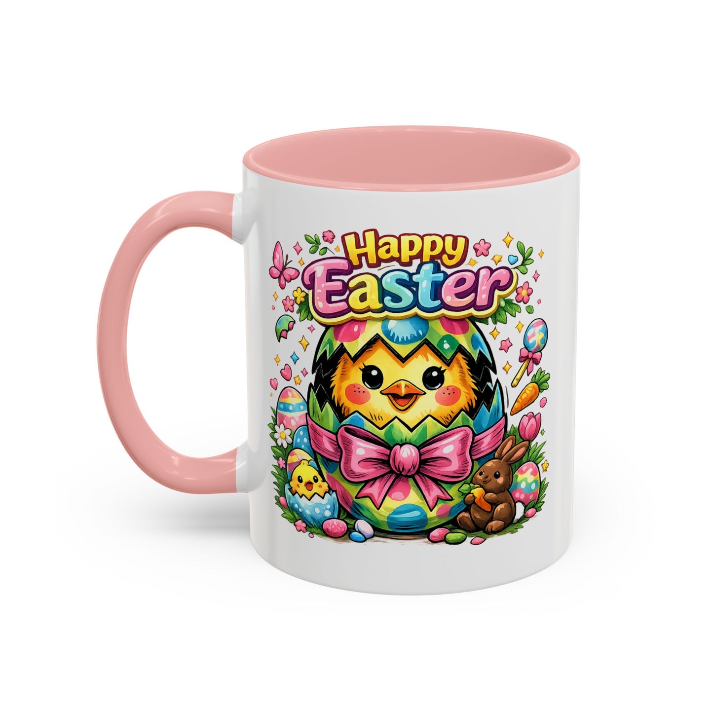 Easter Mug - Happy Easter Chics & Bunny