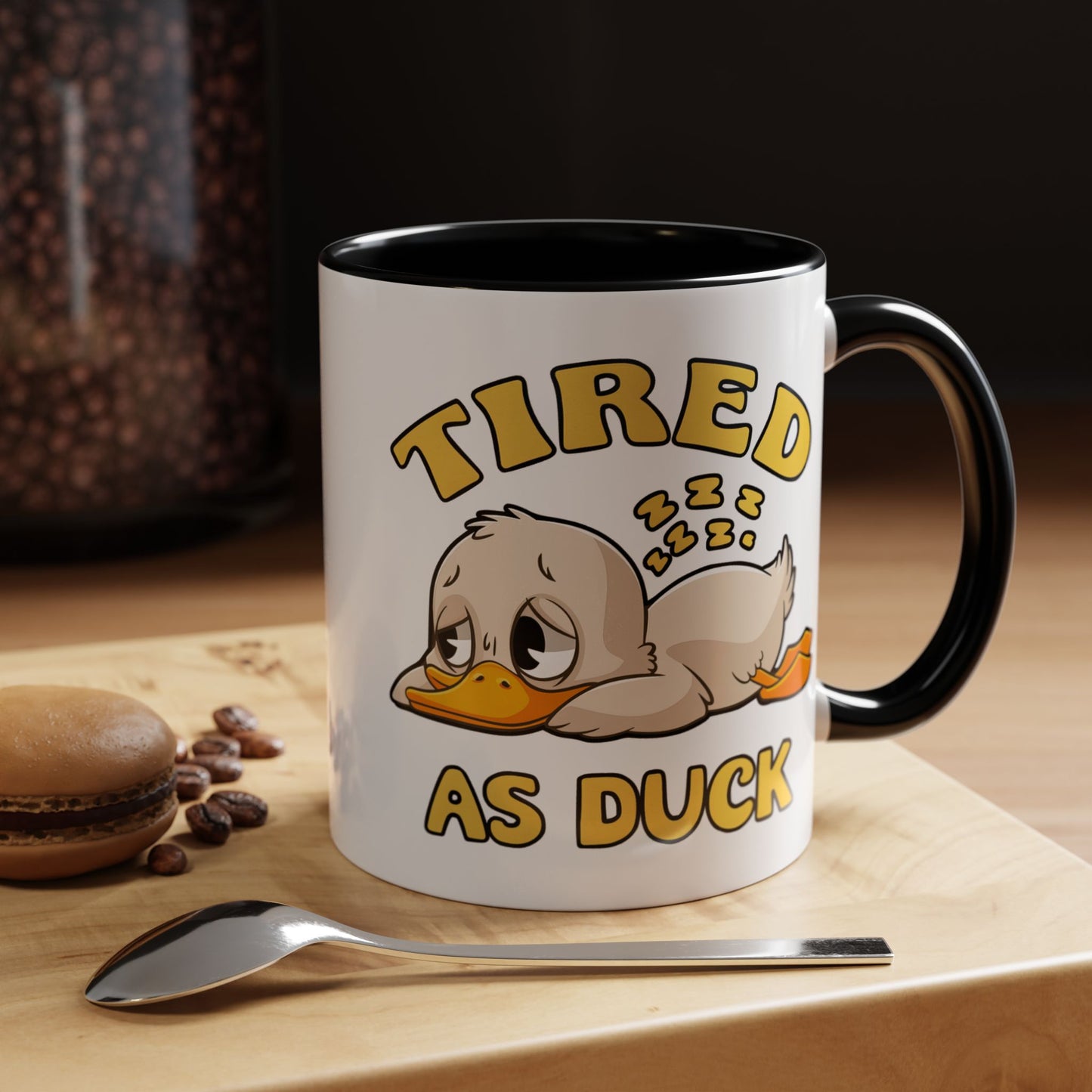 Humor Mug - Tired As Duck