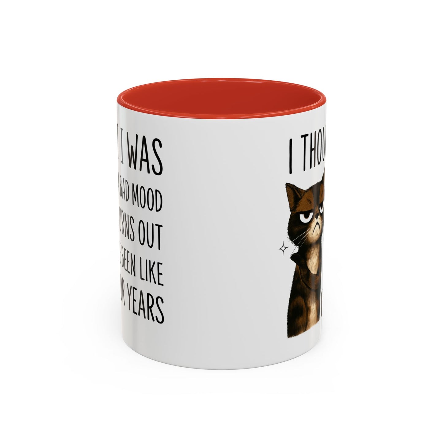 Animal Mug - I Thought I Was In A Bad Mood