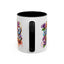 Wellness Mug - Good Vibes Only Graffiti Flowers