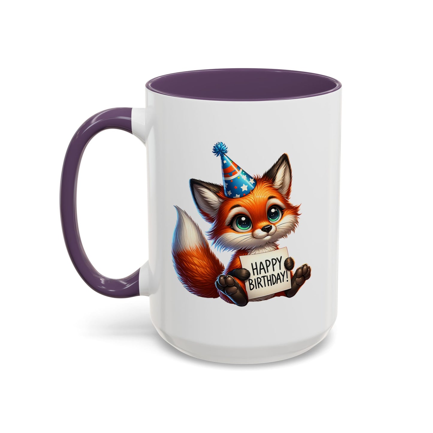 Birthday Mug - Fox Clipart