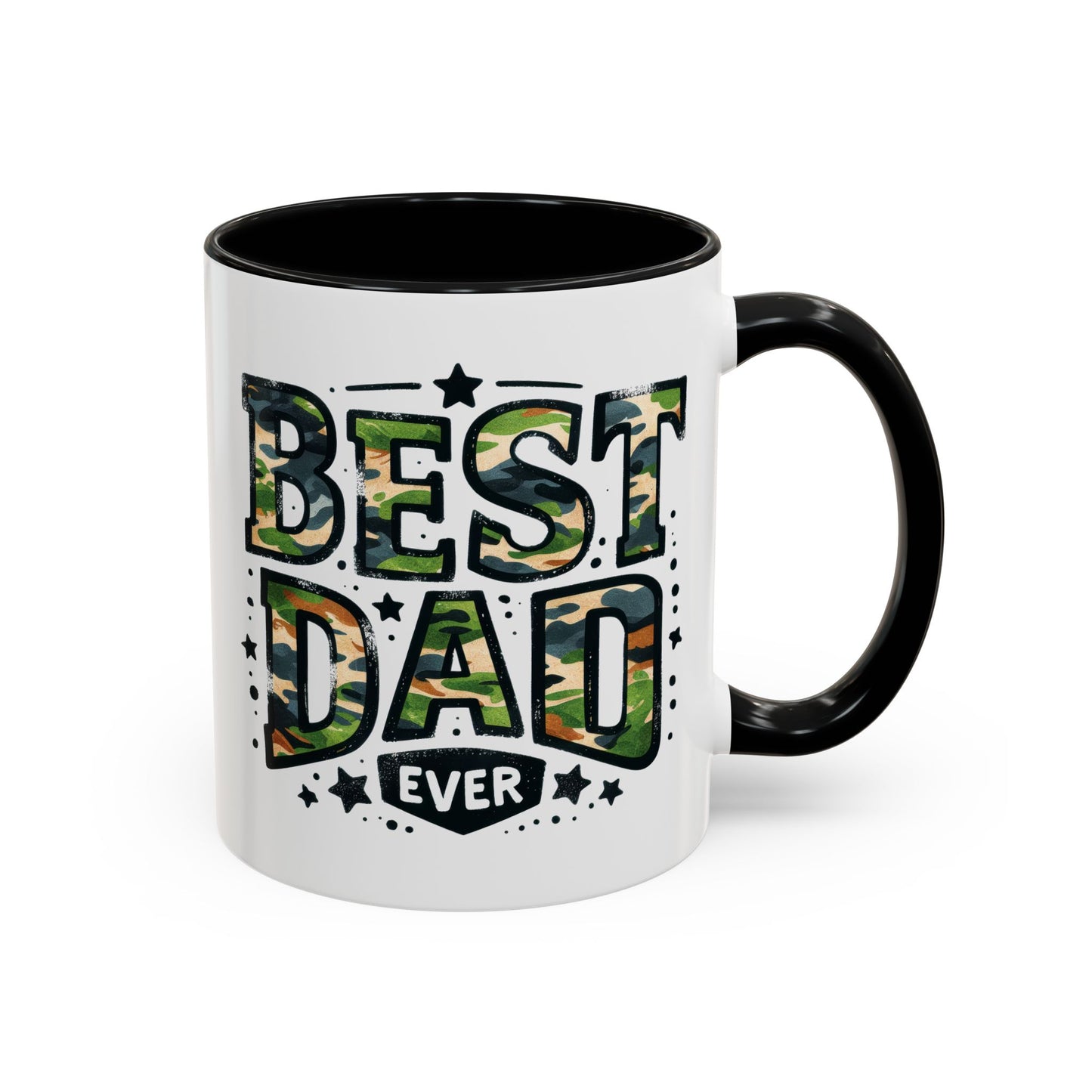 Father's Day Mug - Best Dad Ever Cammo