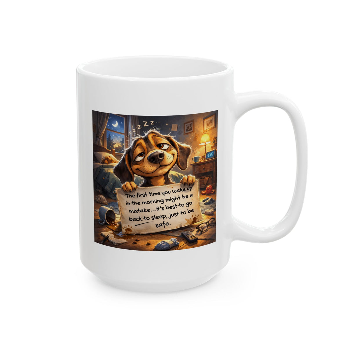 Animal Mug - The First Time You Wake Up