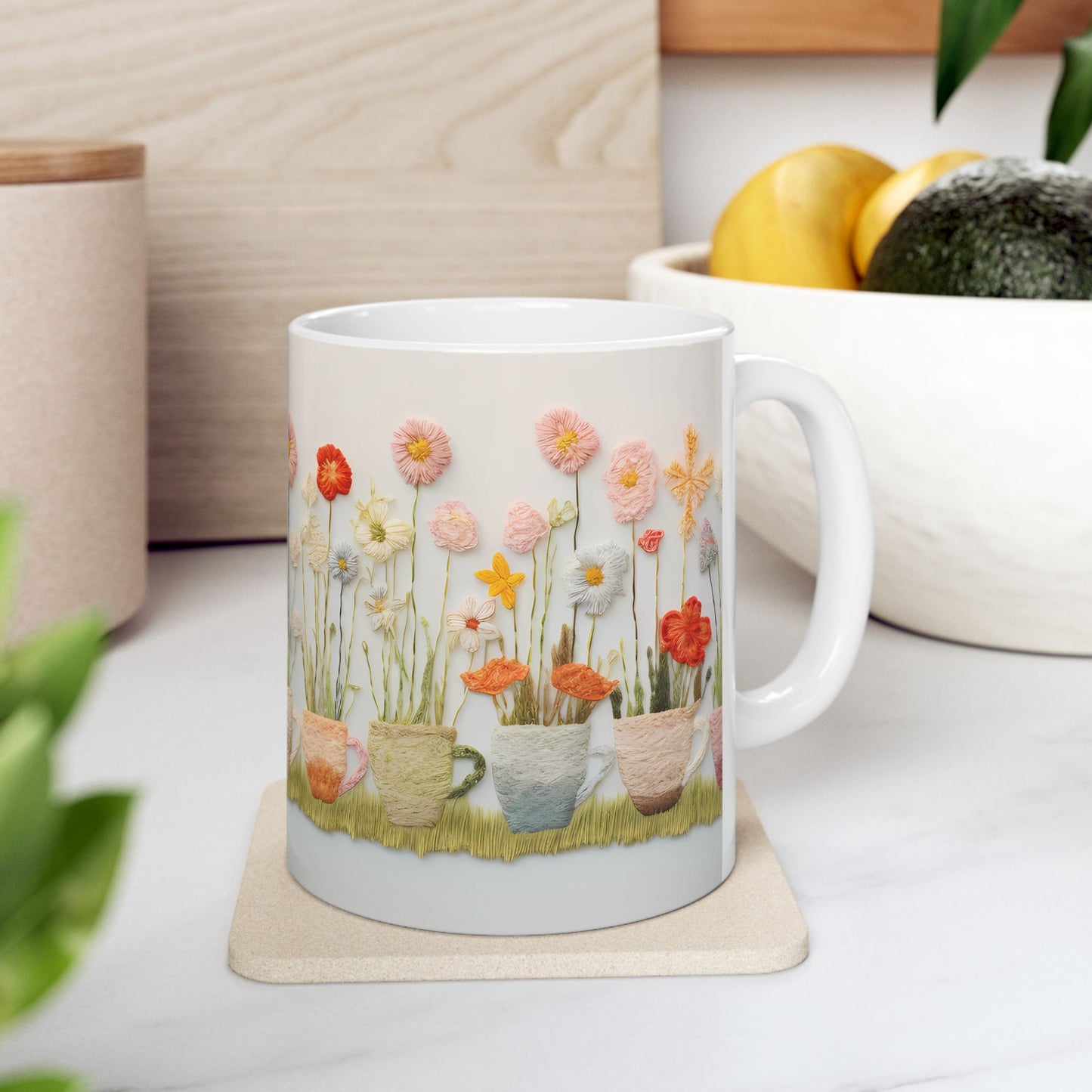 Artistic Mug - Felted Tea Cups 2