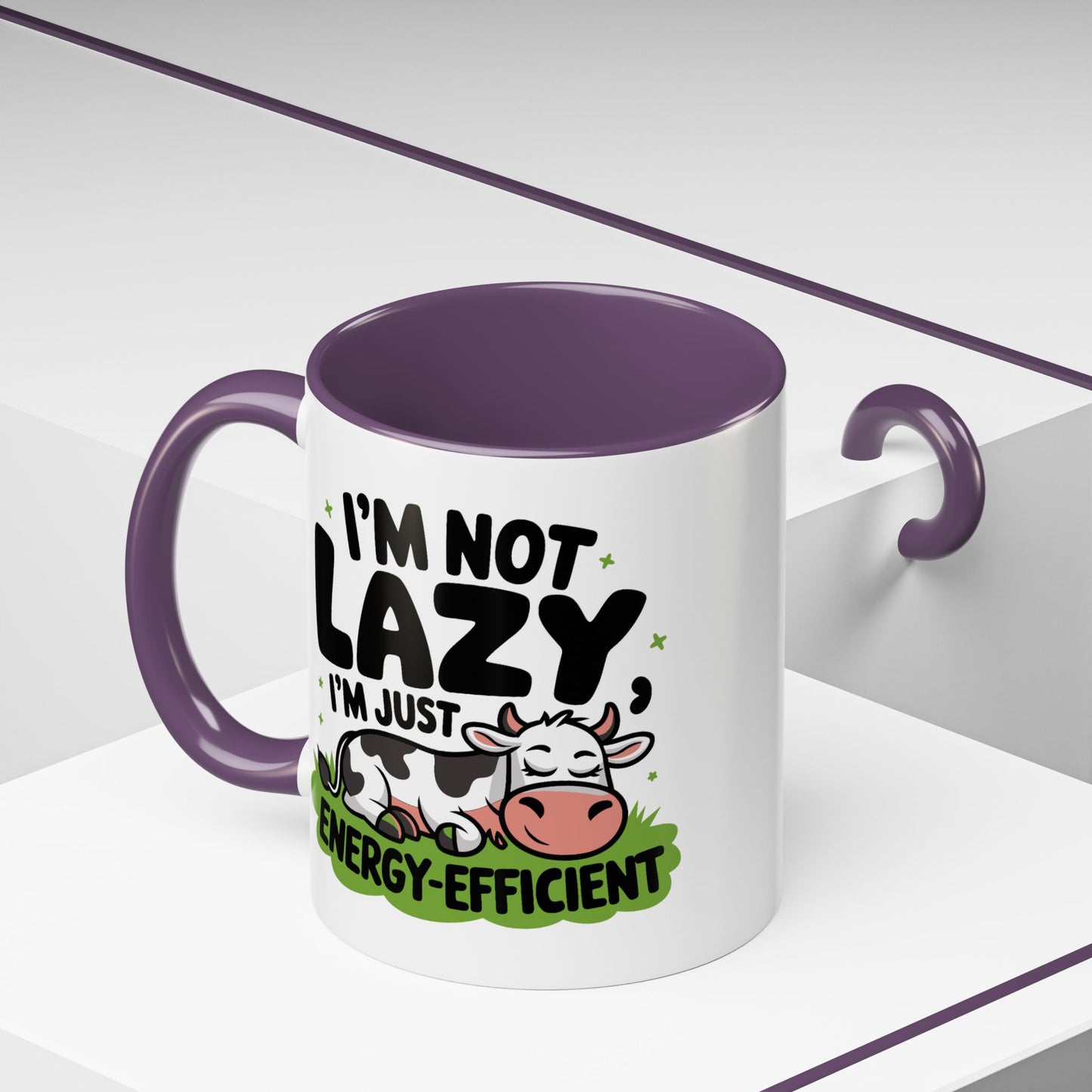 Humor Mug - I'm Not Lazy I'm Just Energy-Efficient