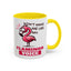 Humor Mug - Don't Make Me Use My Flamingo Voice