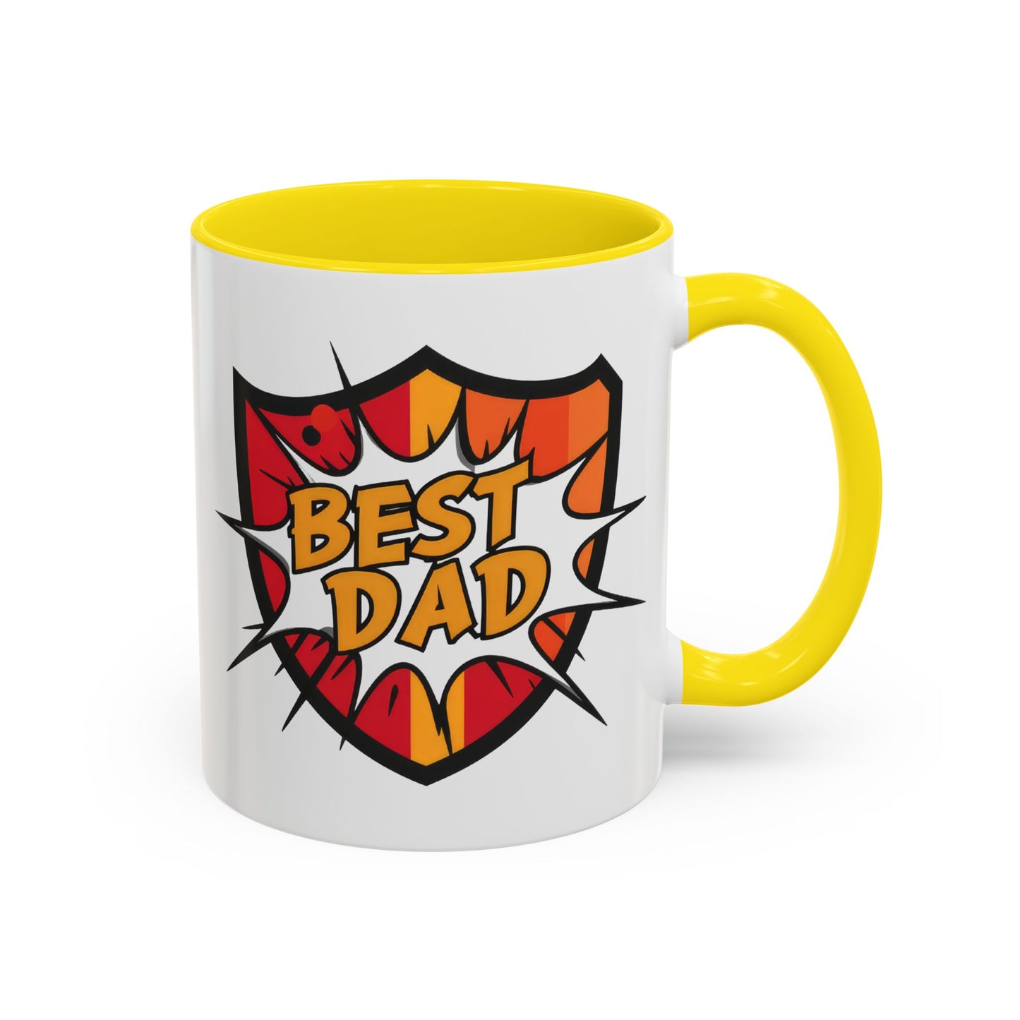 Father's Day Mug - Best Dad Shield