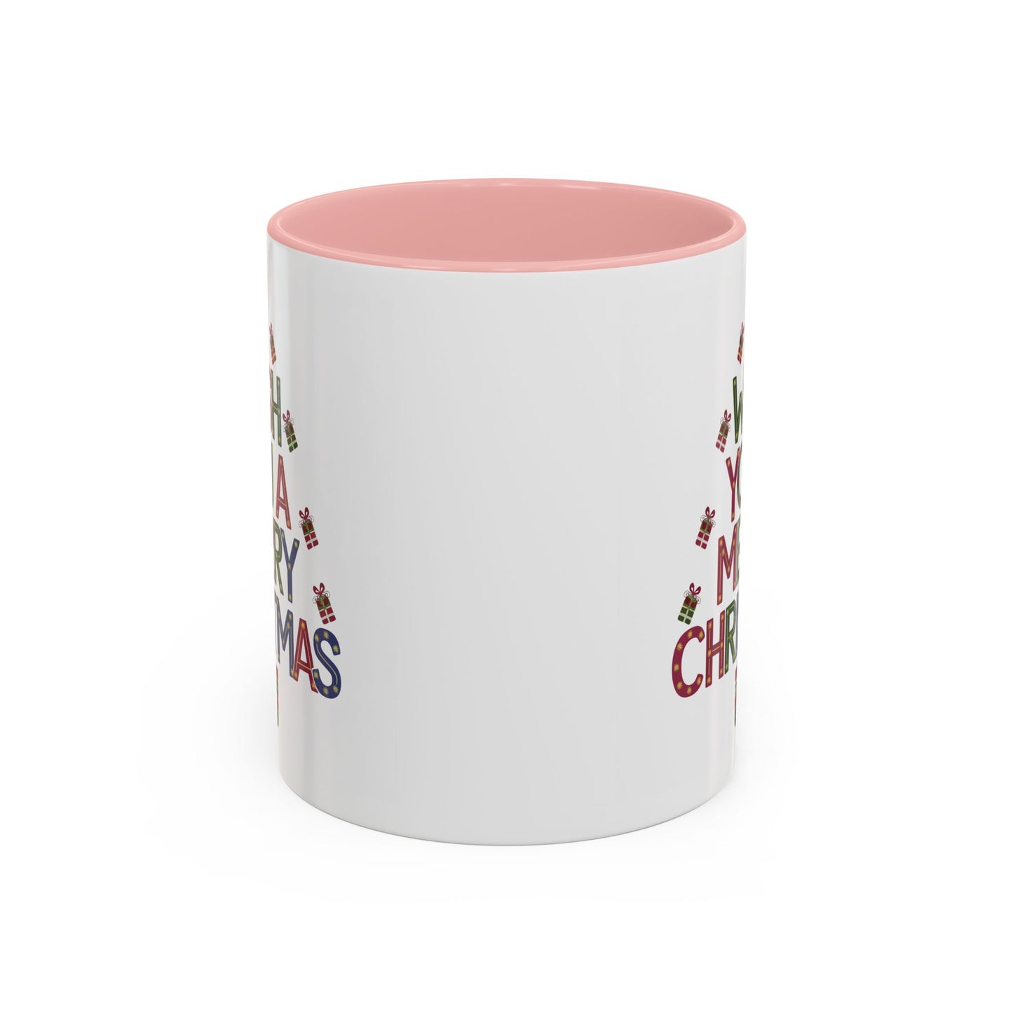 Christmas Mug - I Wish You a Merry Christmas Present Treee