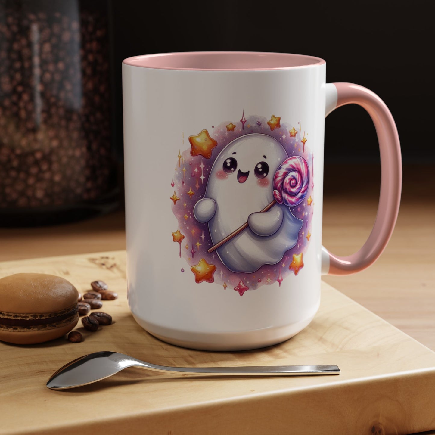 Halloween Mug - Spooky Ghost With Lolly