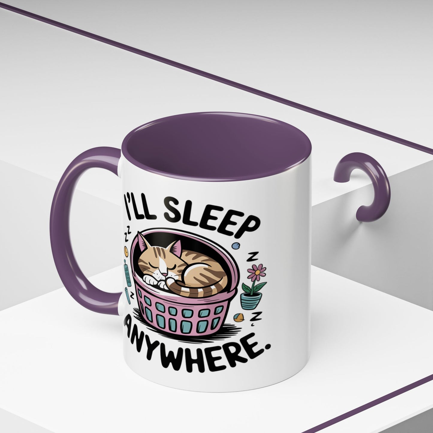 Animal Mug - I'll Sleep Anywhere