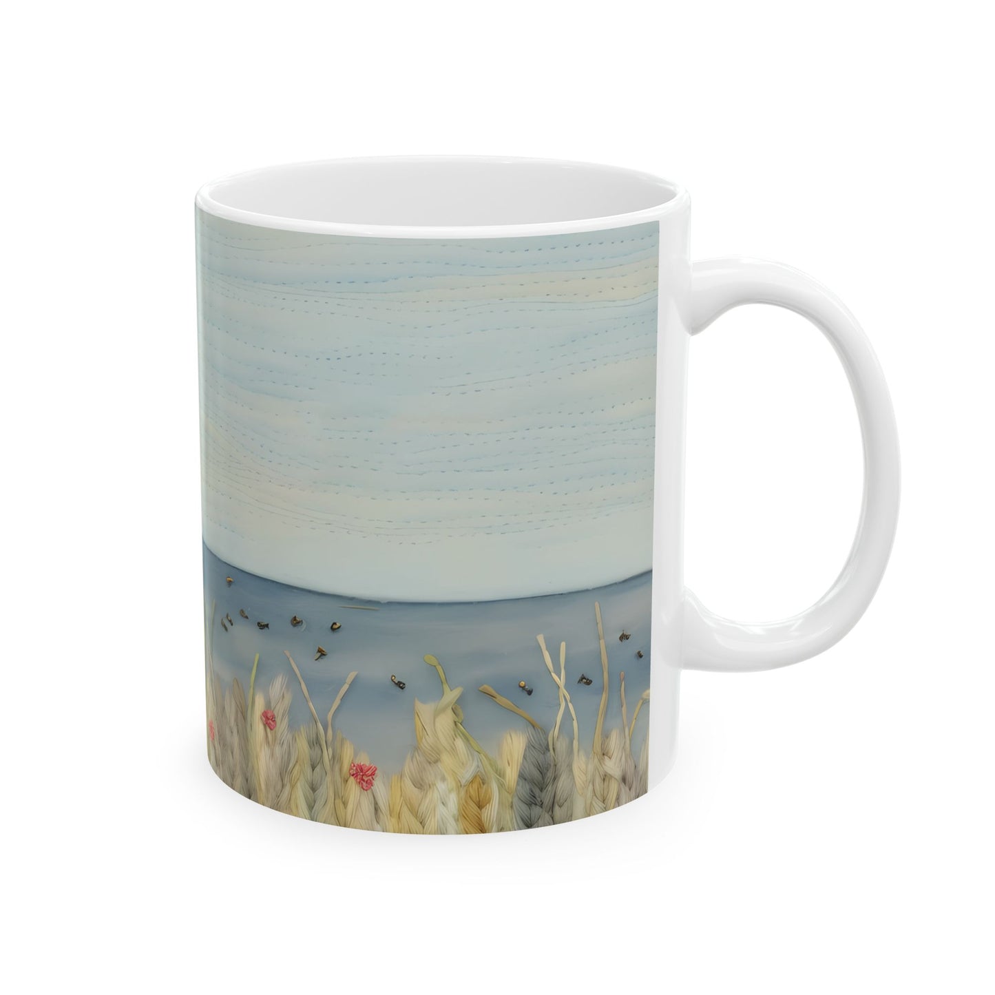 Artistic Mug - Felted Lighthouse 2