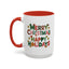 Christmas Mug - Merry Christmas Happy Holidays Decorative Text