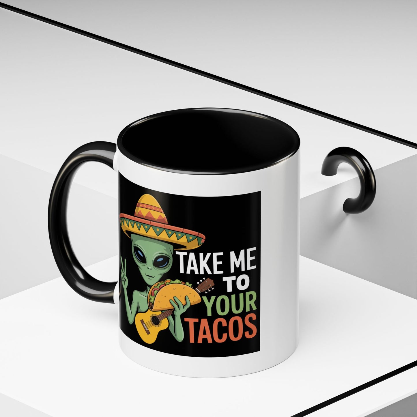 Alien Mug - Take Me To Your Tacos
