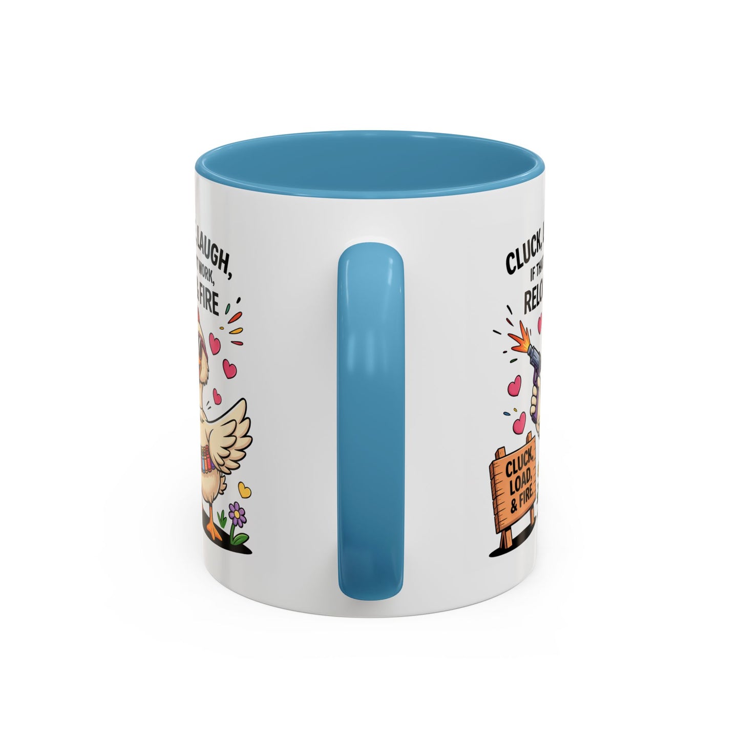 Adult Mug - Cluck Love Laugh