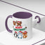 Christmas - Merry Christmas Red & Green Text Reindeer Penguin Bear Fox