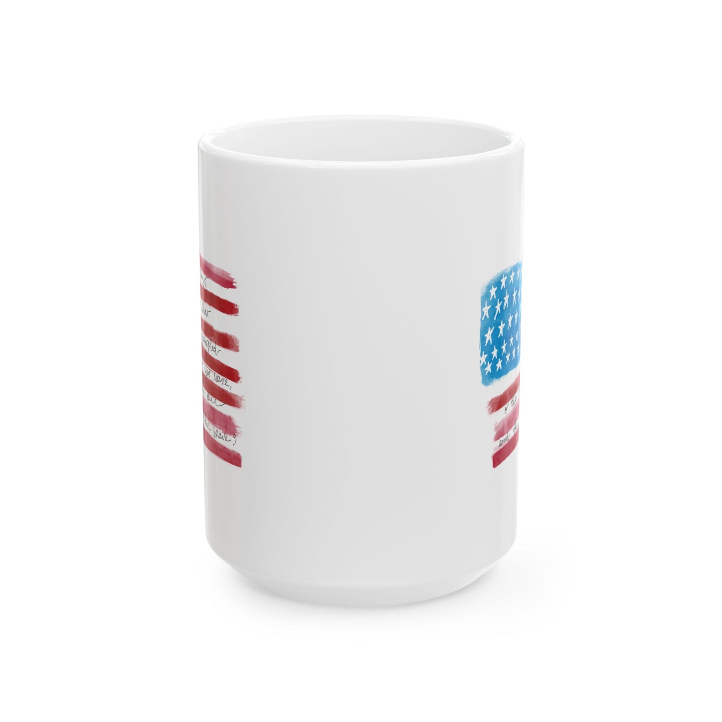 4th of July Mug - USA Flag