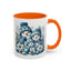 Christmas Mug - Blue Snowman Family