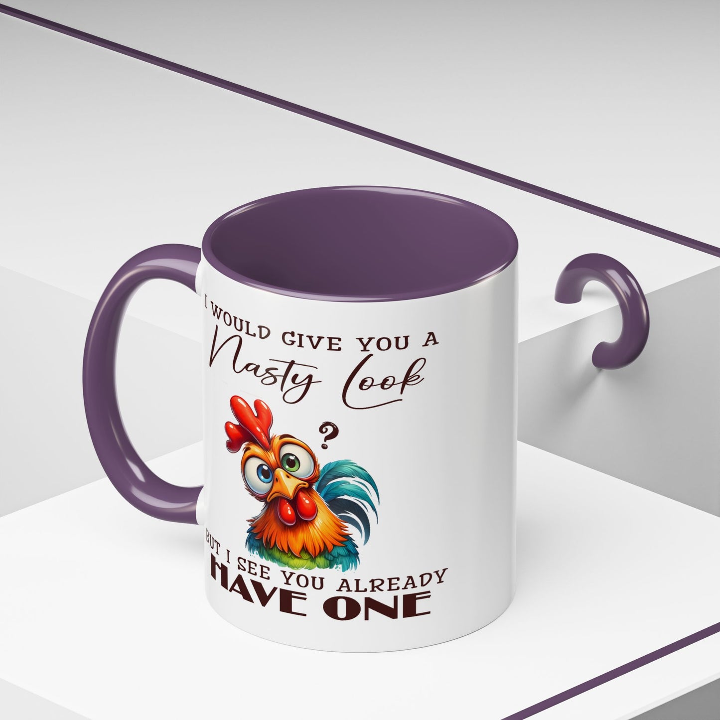 Adult Mug - I Would Give You a Nasty Look