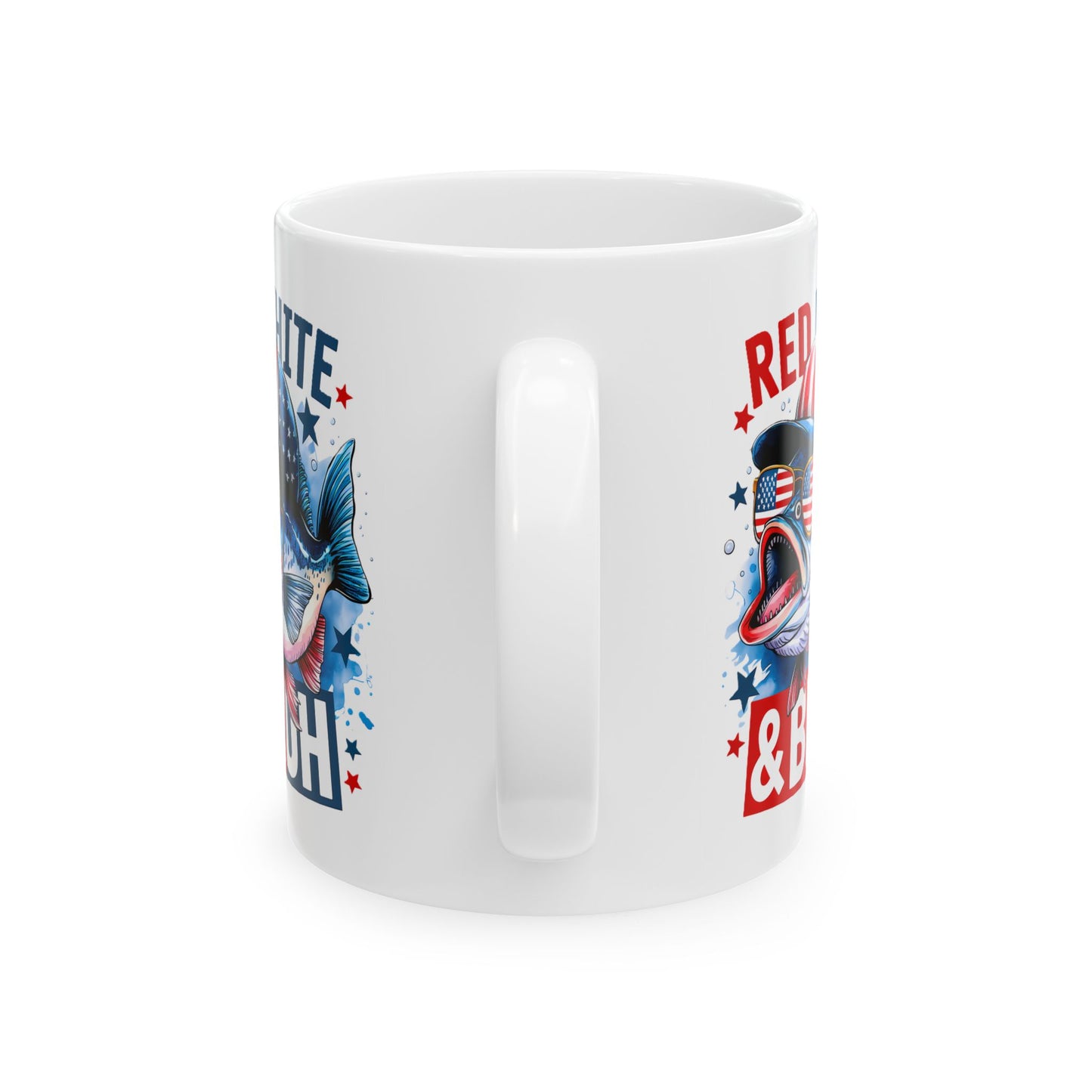 4th of July Mug - Red White & Bruh