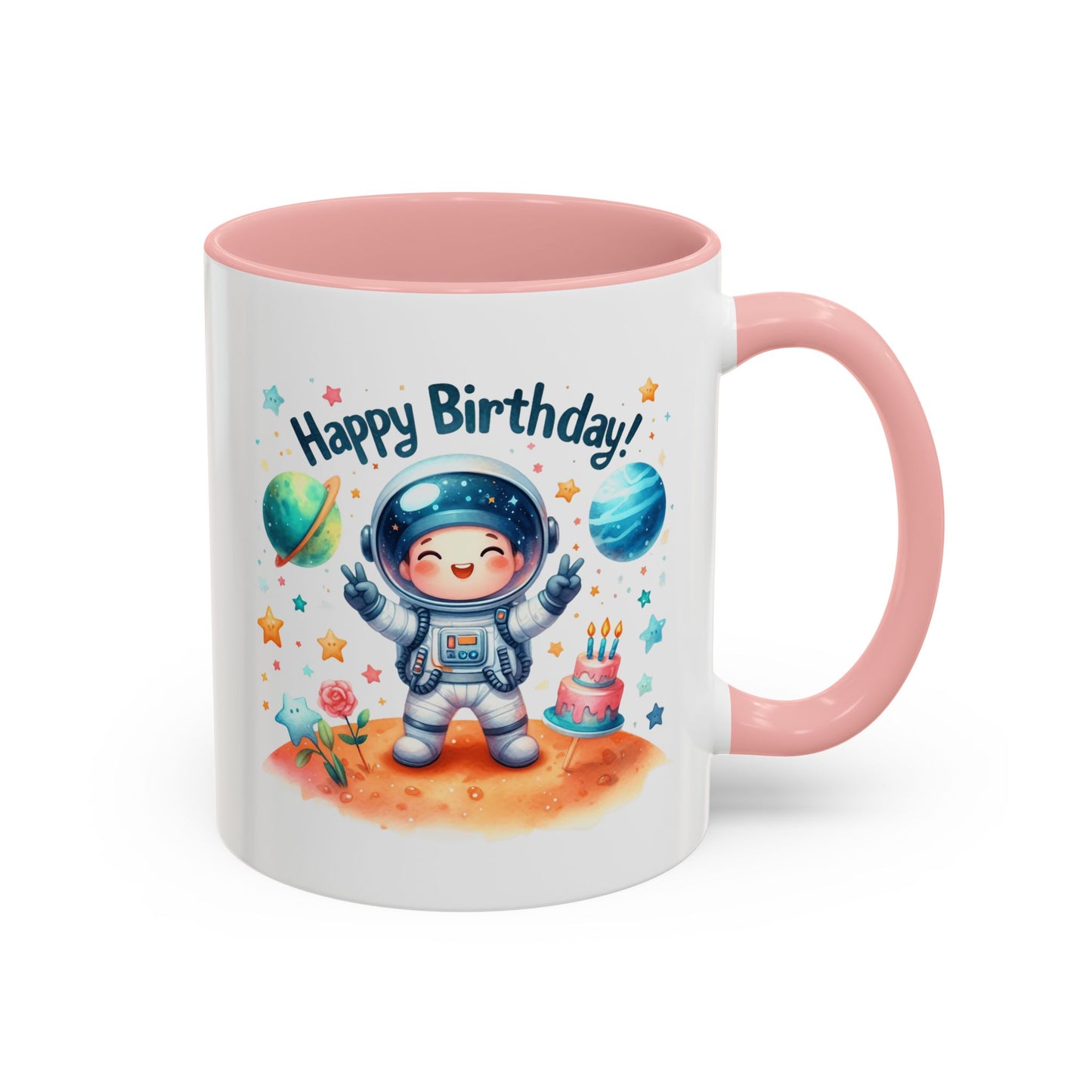 Birthday Mug - Happy Birthday Astronaut