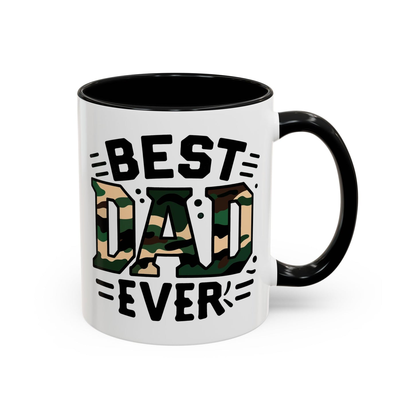Father's Day Mug - Best Dad Ever Cammo