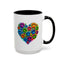 Animal Mug - Dog Paws Heart