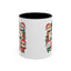Christmas Mug - Merry Christmas Black Text Cute Animals