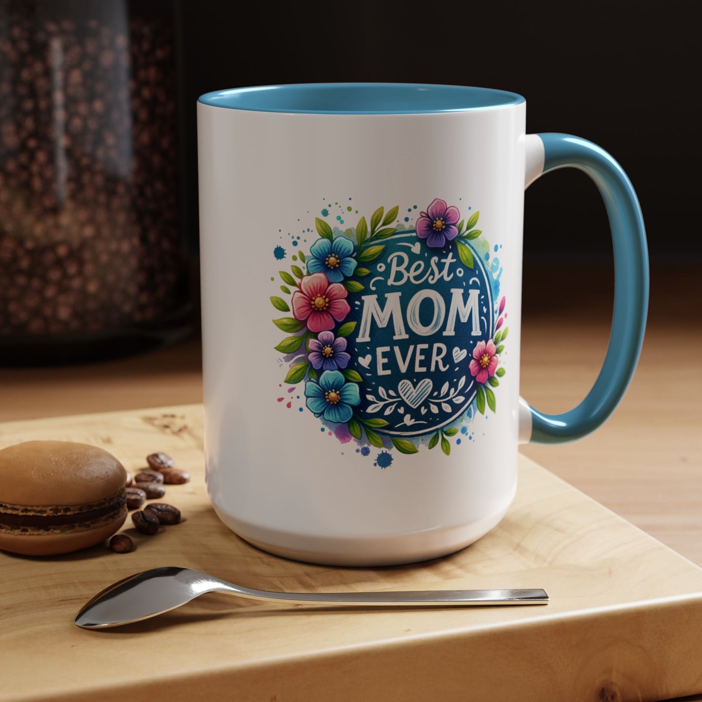 Mother's Day Mug - Best Mom Ever Floral